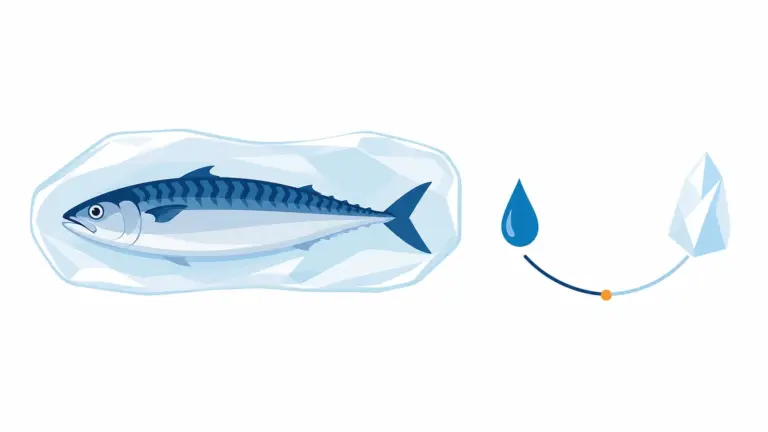What Is a Reasonable Glazing Percentage for Frozen Fish?