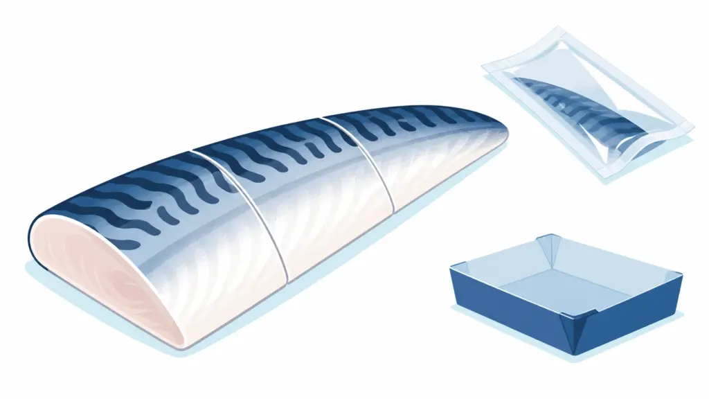 Frozen Mackerel Fillet Cuts and Packaging Options