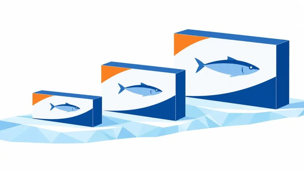 10kg vs 20kg vs 25kg Frozen Mackerel Packaging