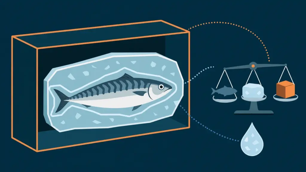 Mackerel Net Weight, Gross Weight, and Glaze Weight Explained